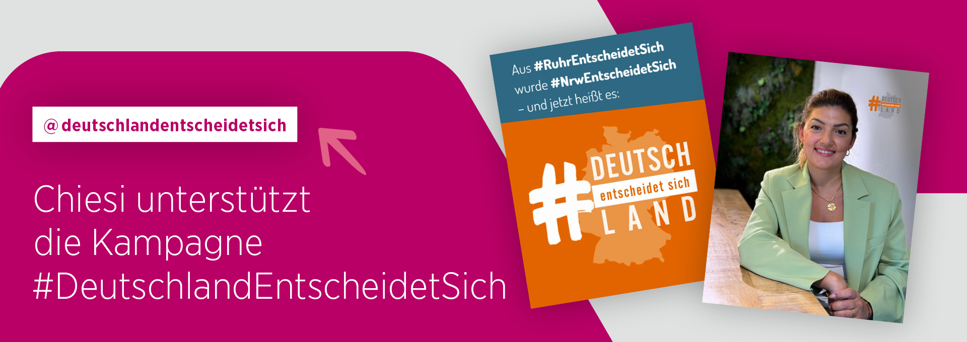 Chiesi unterstützt die Kampagne #DeutschlandEntscheidetSich