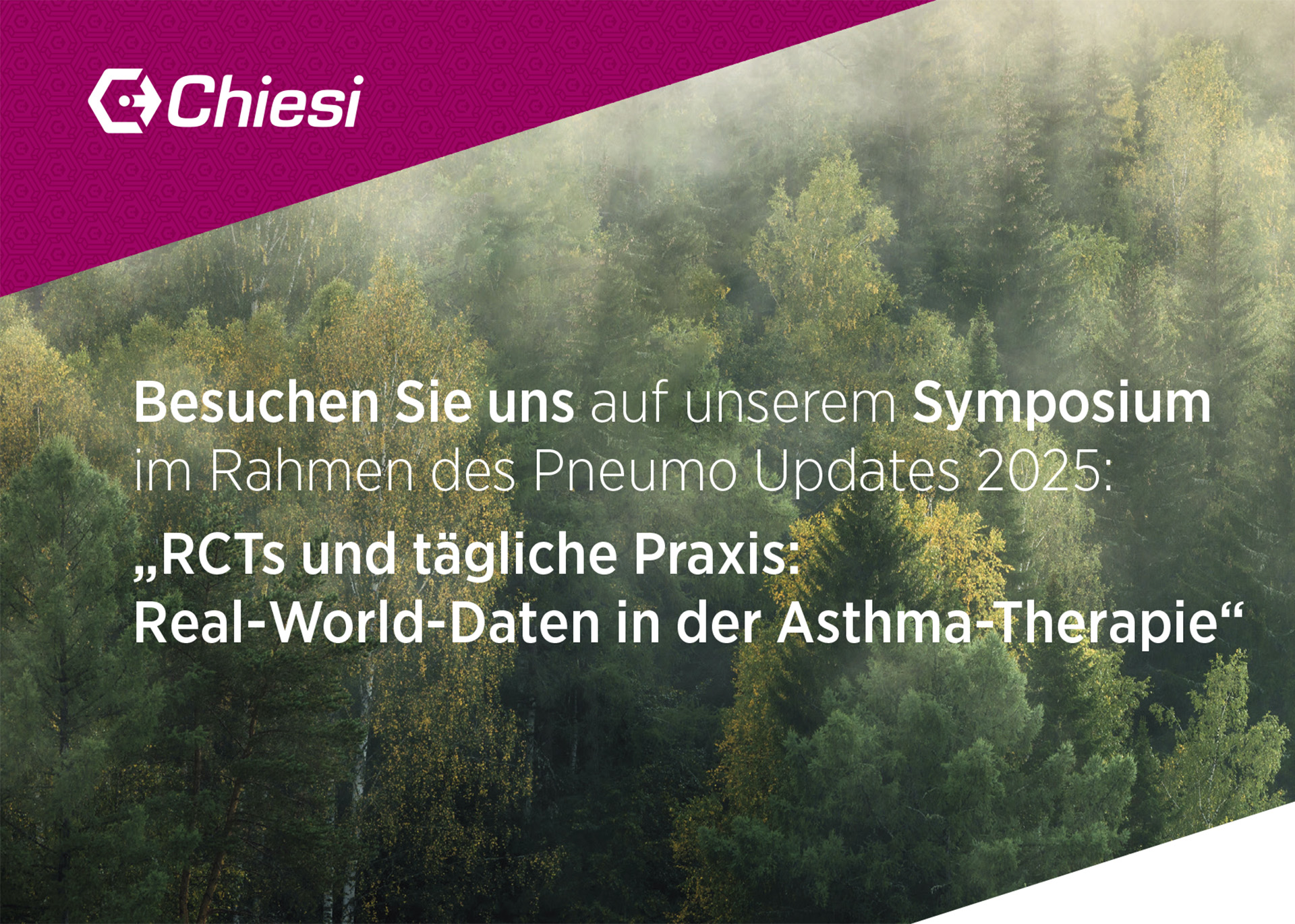 Daten zum Chiesi Symposium auf dem Pneumo Update in Mainz